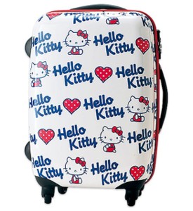 hello kitty roller suitcase