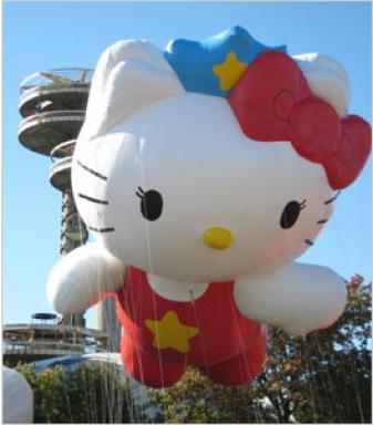 Hello Kitty Macys Parade Float