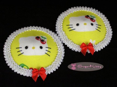 Hello Kitty cherry bow pasties