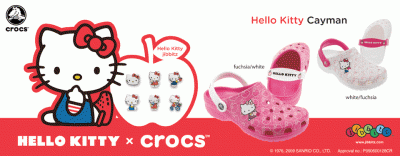 Hello Kitty crocs