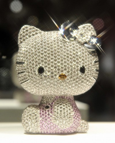 Hello Kitty jewel figure
