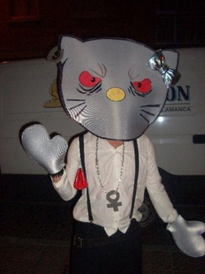 Hello Kitty scary costume