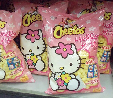 Hello Kitty Cheetos snacks