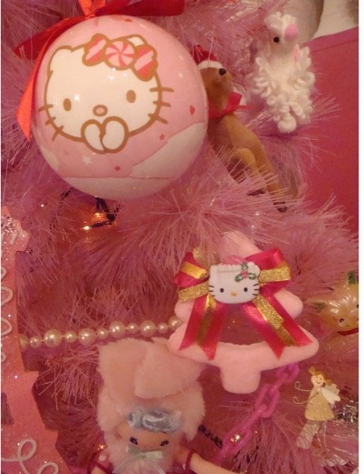 Hello Kitty Christmas ornaments
