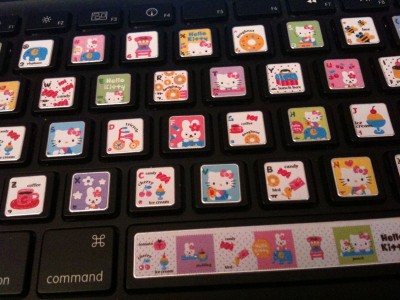 hello kitty computer keyboard