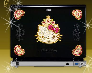 Hello Kitty laptop computer