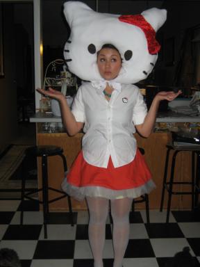 Hello Kitty Halloween costume