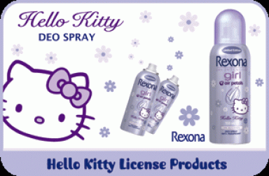 Hello Kitty deodorant