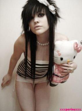 Hello Kitty sexy emo