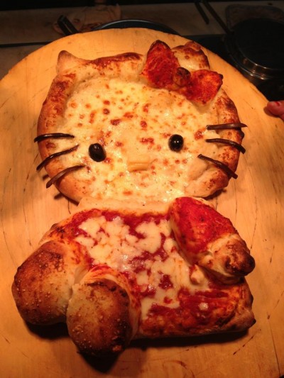 hello kitty pizza full body