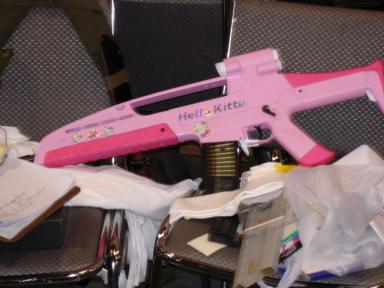 Hello Kitty XM8 rifle