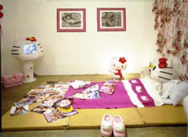 Hello Kitty bedroom