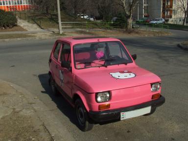 Hello Kitty Polski Fiat