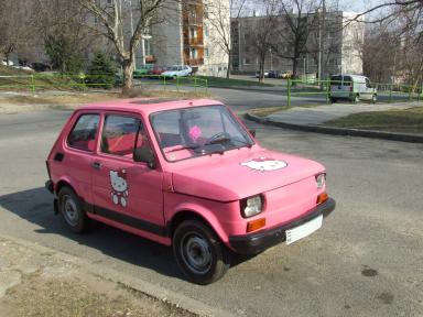 Hello Kitty Fiat