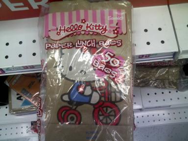 Hello Kitty lunch bags