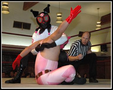 Hello Kitty World Order wrestling