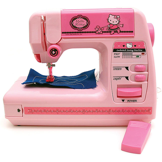 Bobbin, Wire Threading, Sewing Needle Missing] Hello Kitty Sewing