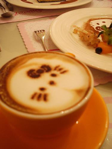 Hello Kitty coffee