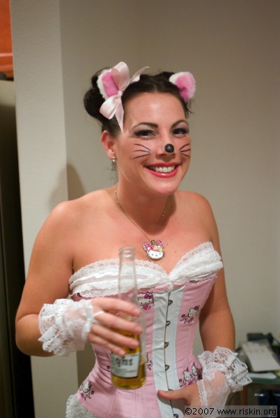 Hello Kitty corset costume