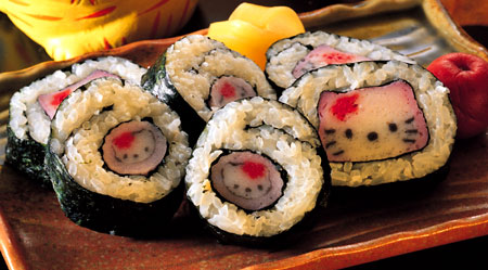 Hello Kitty sushi