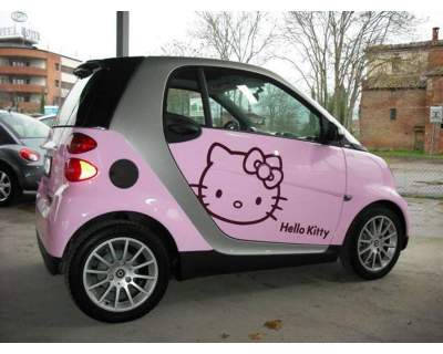 Hello Kitty smart car