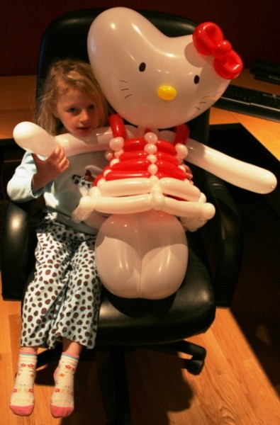 Hello Kitty birthday balloon