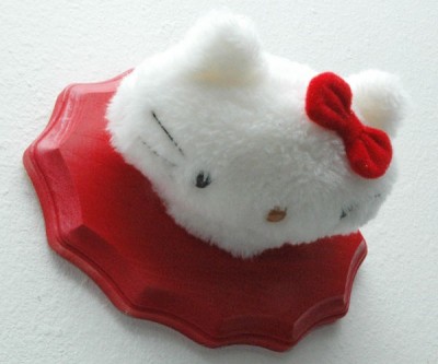 Hello Kitty head mount
