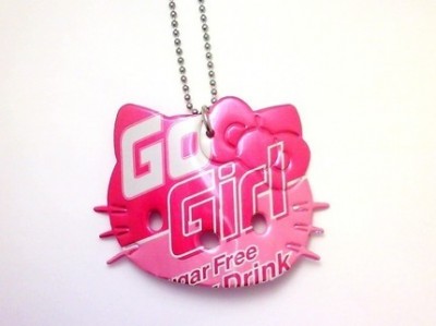 Hello Kitty Go Girl necklace