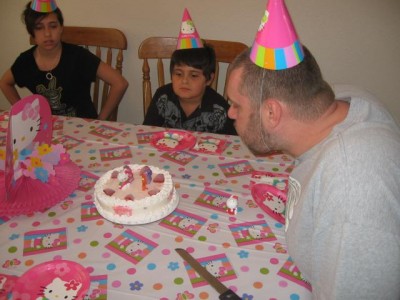 Hello Kitty birthday cake