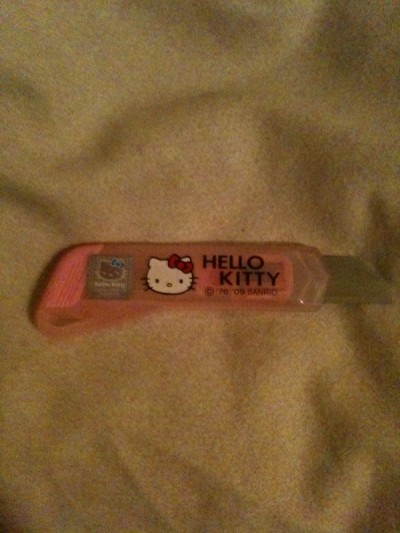 Hello Kitty boxcutter