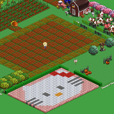 Hello Kitty Farmville