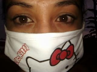 Hello Kitty flu face mask