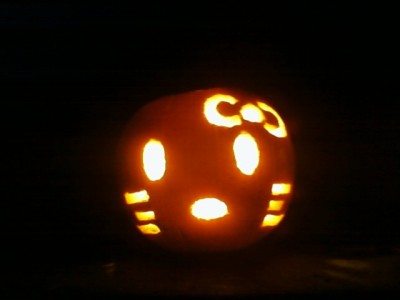 Hello Kitty Jack-o-Lantern