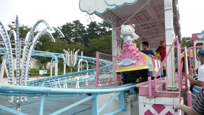 Hello Kitty roller coaster