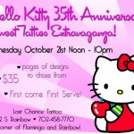 Hello Kitty Vash the Stampede Tattoo | Hello Kitty Hell