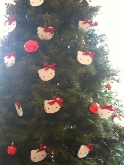 Hello Kitty xmas tree ornaments