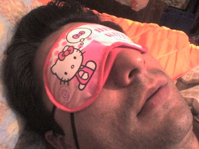 Hello Kitty eye mask