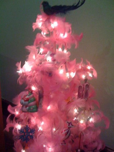 Hello Kitty pink xmas tree