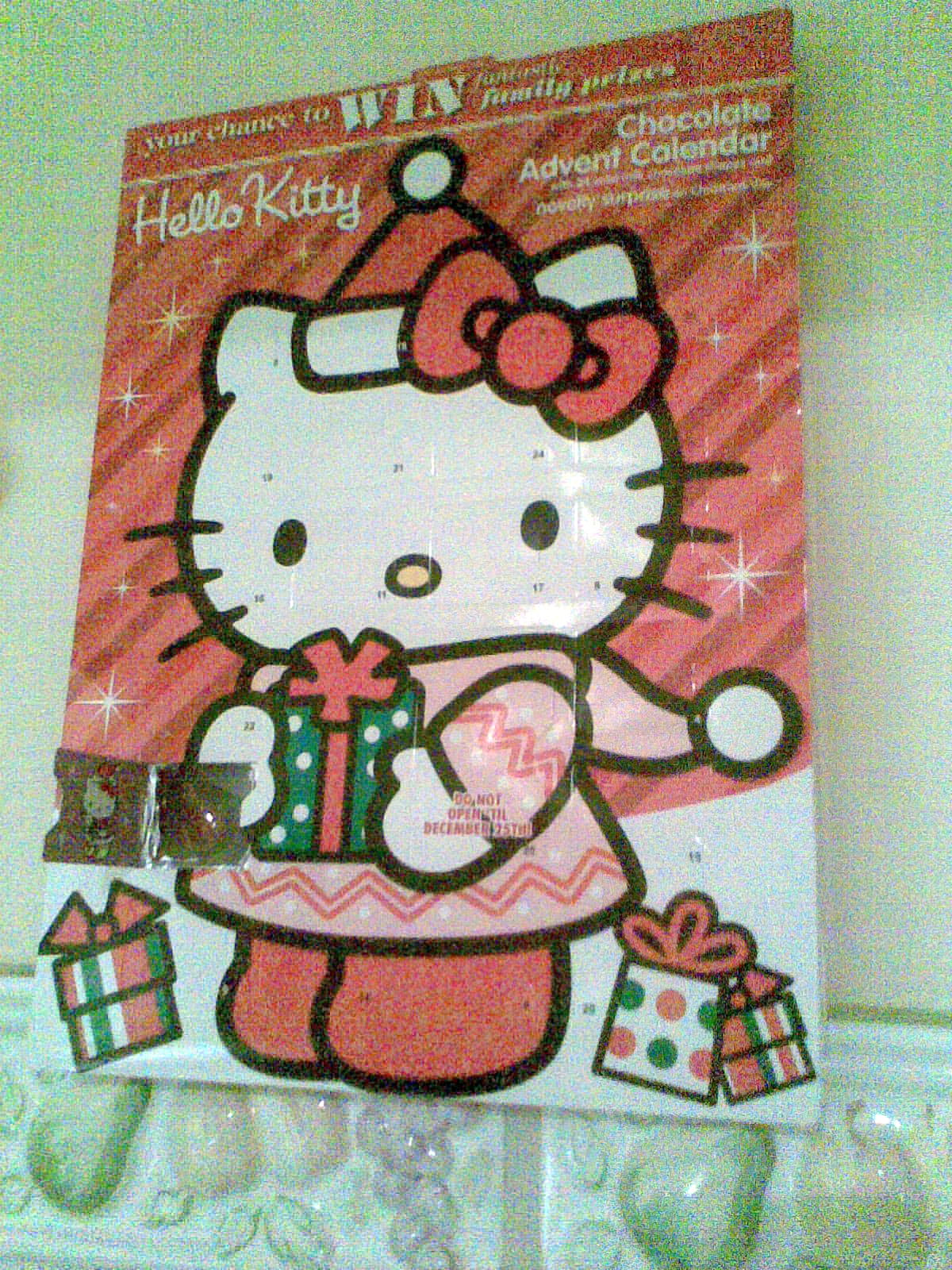 Lip Smacker Holiday 12 Pc Advent Calendar Hello Kitty 