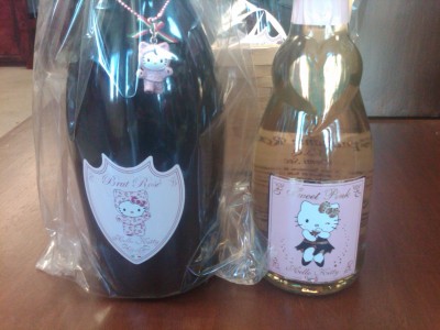 Hello Kitty wine