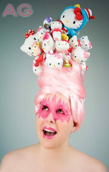 Hello Kitty wig