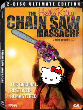 helllo kitty chainsaw massacre