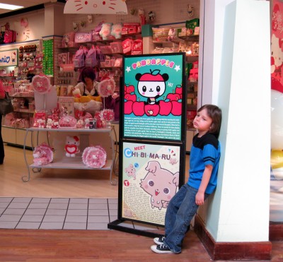 hello kitty fanatic kid