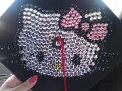 hello kitty graduation cap