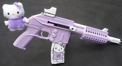 hello kitty keltec gun