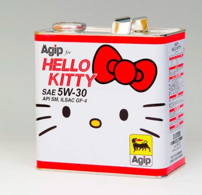 hello kitty motor oil