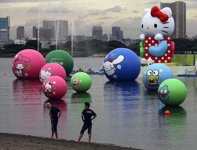 Hello Kitty beach balls