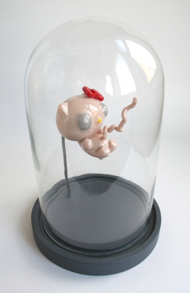 hello kitty fetus in jar
