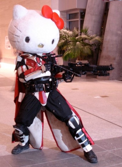 when Armageddon arrives, we will see this Hello Kitty