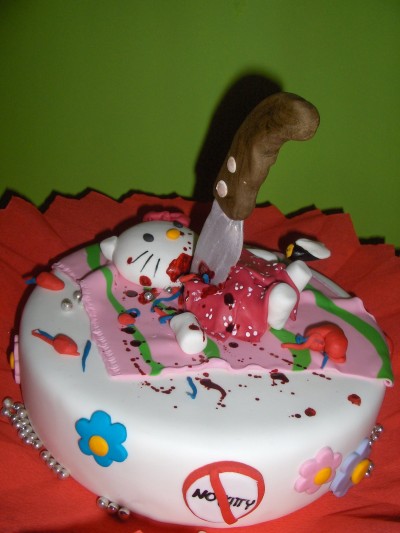 Hello Kitty's birthday cake November 1 
